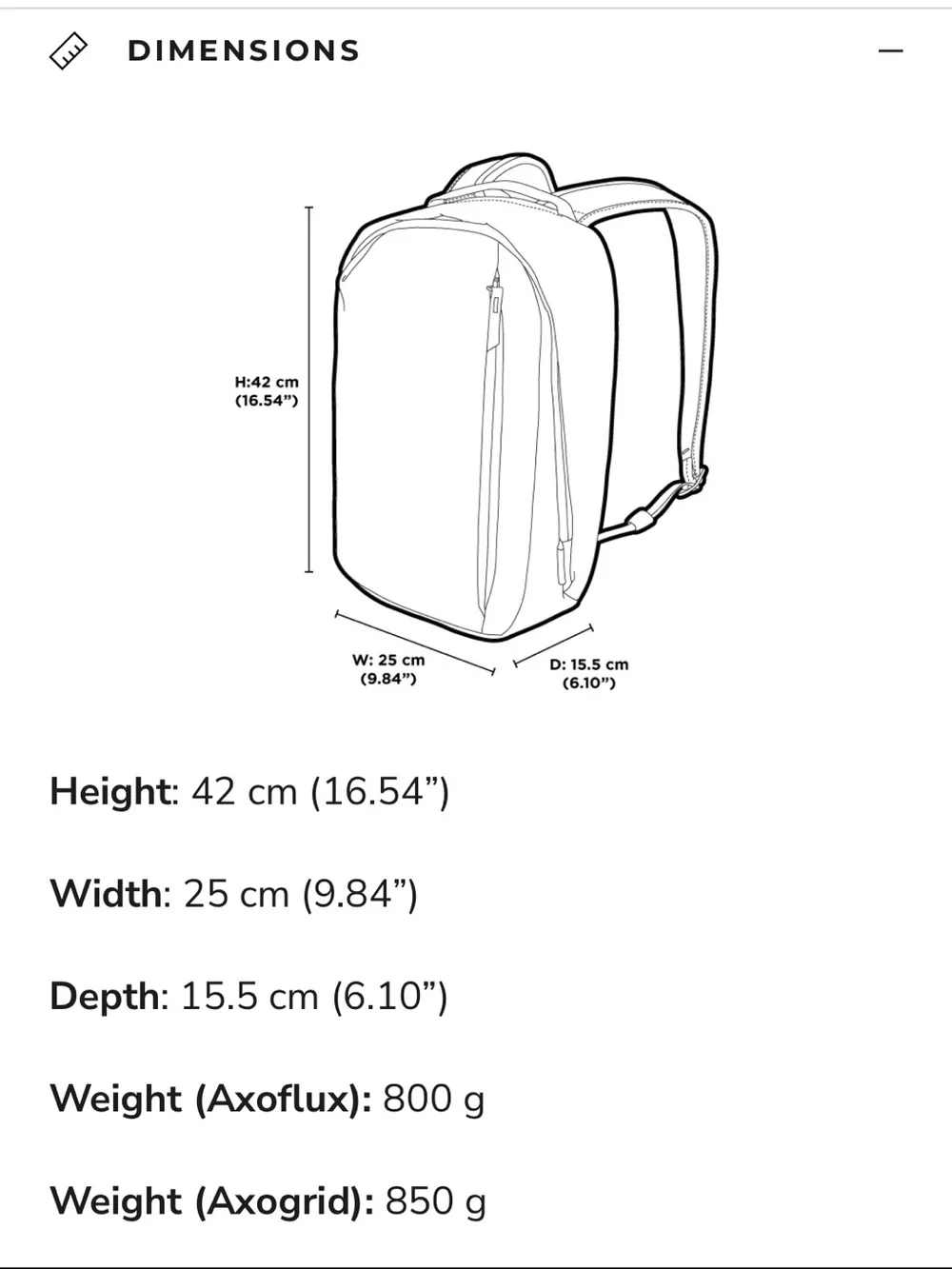Alpaka Metro Backpack 12L
